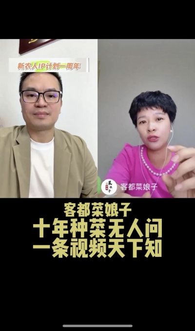 客都菜娘子：十年种菜无人问，一条视频天下知。