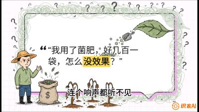 第4节（活化篇）： 土壤里的&ldquo;雇佣兵&rdquo;&mdash;&mdash;如何用菌剂以小博大，解决死棵难题，课程：《揭秘土壤的秘密：让土地帮你赚钱》#识农AI