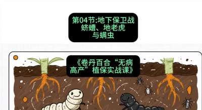 第04节：地下保卫战&mdash;&mdash;蛴螬、地老虎与螨虫 ，课程：《卷丹百合&ldquo;无病高产&rdquo;植保实战课》#识农AI