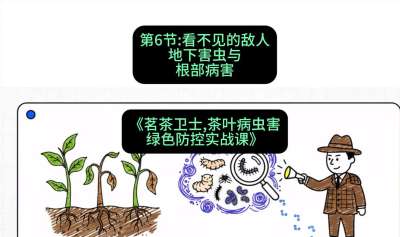 第06节：看不见的敌人&mdash;&mdash;地下害虫与根部病害，课程：《茗茶卫士&mdash;&mdash;茶叶病虫害绿色防控实战课》#识农AI